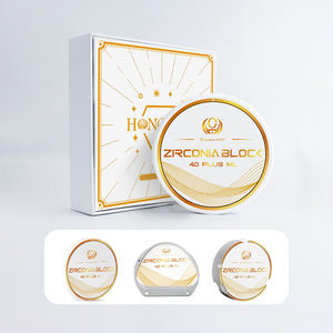 Fresatura dentale Zirconia puck A1 A2 A3 A4 98mm 95mm AG CADCAM sistema per laboratorio odontoiatrico 4D Plus <span class=keywords><strong>Zir</strong></span> Dental multistrato Zirconia - Product Image 2