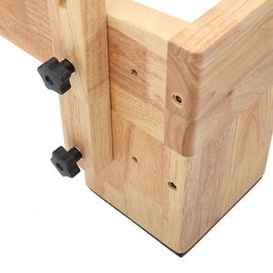 جهاز بيلاتس خشبي صلب عالي الجودة بتصميم قابل للطي مع شعار مخصص لاستوديوهات البيلاتس واليوجا وتمارين اللياقة البدنية - Product Image 5