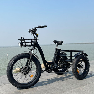 <span class=keywords><strong>2022</strong></span> Trike électrique gros pneu 3 roues Tricycle électrique <span class=keywords><strong>vélo</strong></span> <span class=keywords><strong>cargo</strong></span> électrique Tricycles motorisés électriques pour adultes - Product Image 2