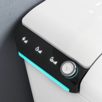 Toilette intelligente électrique monobloc à double utilisateur de haute qualité avec capteur de mémoire Toilette intelligente