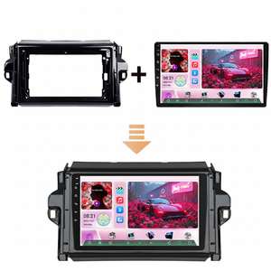 จอติดรถยนต์ Jiawell ขนาด 9 นิ้ว รองรับ DSP กล้องมองหลัง ระบบนำทาง GPS ในตัว WiFi BT เครื่องเล่น DVD ในรถยนต์ สำหรับ Toyota Fortuner2 ปี 2015-2018 - Product Image 3