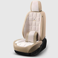 Housse de siège de voiture en cuir populaire 2025, coussin de luxe, version 9D, vente en gros, toutes saisons, K5, universel, convient à la plupart des voitures