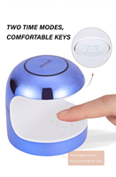 Nouvelle arrivée Mini lampe à ongles LED UV avec câble USB Cosmetiquera Lampe à ongles à usage domestique à séchage rapide