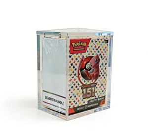 Caja Protectora Personalizada Reciclable para Acrílico 151 Booster Bundle, Caja de Exhibición con Tapa Magnética Preensamblada, Protector Clásico para Scarlet - Product Image 4