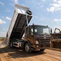 Новый дизельный легкий грузовик Euro 5 Tiger6G 4x2 с самосвальным кузовом, 140-200 л.с., шасси T28, гидравлический самосвал, леворульный, оптовая продажа, экспорт