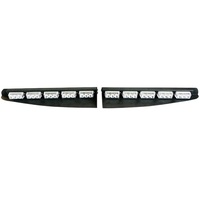 Barra de luz de tráfico de alta calidad, luz estroboscópica de visor led, luz estroboscópica de visor de tablero led