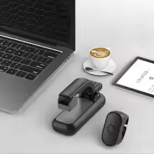 2-in-1 Page Turner Clicker Wireless Page Turner Remote <b>Control</b> E-Reader <b>Phone</b> Camera Record Trigger Remote - Product Image 3
