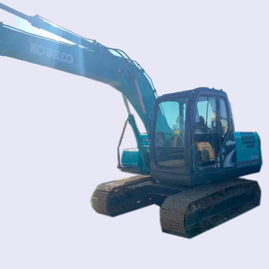 Pelle sur chenilles Kobelco SK130 d'occasion certifiée CE, équipement lourd en bon état, composants de base, pompe à moteur - Product Image 1