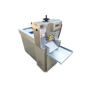 Cortador de rollo de cordero de res completamente semiautomático BITA, cortador de carne congelada centrado en el Motor, máquina de alta rigidez de uso comercial de 220V/380V - Product Image 1