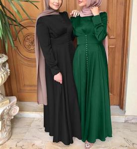 2024 Best Selling <strong>Supplier</strong> Middle East Arabic Long Sleeve Ladies Islamic Clothing <strong>Robe</strong> Women Modest Abaya Muslim Dress Plus Size - Product Image 2