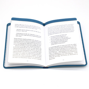 Oem Chất lượng cao PU Leather bìa cứng sách mini Câu Chuyện cuốn sách dịch vụ in ấn - Product Image 2