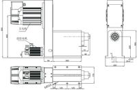 Tête de perçage CNC avec commande servo pour perçage de haute précision à un seul trou et à plusieurs têtes à plusieurs trous