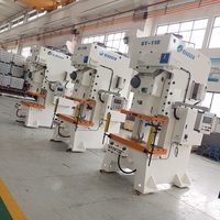 Máquina de Perfuração Pneumática de Alta Precisão com Manivela Única para Estampagem de Chapas Metálicas com Operação Automática