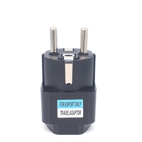 Adaptateur de prise universelle pour voyage en Europe, Espagne, Russie, Israël, Italie, convertisseur de prise AU, UK, US vers prise EU