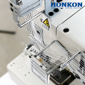 Máy may công nghiệp HK-008 12 Kim loại nửa xi lanh trở lại lái xe khâu đôi cho quần áo mới - Product Image 3