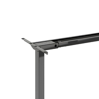 Cadre de bureau électrique réglable en hauteur à double moteur, 2 niveaux, sans plateau, pour bureau à domicile