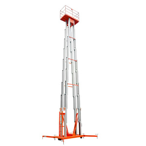Plateforme aérienne compacte à quatre mâts avec garantie d'un an pour les allées étroites - Product Image 1