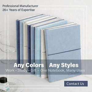 Carnet de notes A5 personnalisé en cuir PU, mignon, tendance, cadeaux originaux, fournitures scolaires, avec élastique, couverture souple, design cousu, agendas - Product Image 3
