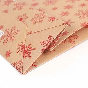 Bolsa de Regalo Navideña de Alta Calidad, Bolsa de Compras Portátil con Diseño de Papá Noel y Reno, de Poliéster Reciclado, Impermeable, con Cierre de Cremallera - Product Image 6