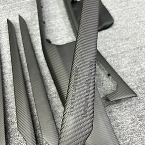 Hot New Product Carbon Fiber Car Interior Trim <b>Kit</b> for Volkswagen Golf Mk8 GTI Car <b>Model</b> Car Interior Trim <b>Kit</b> - Product Image 2