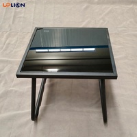 Ensemble de table et de chaises de jardin Uplion moderne, confortable et durable, 3 pièces, pour hôtel et villa