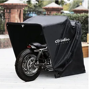 Foldable Portable 600D Oxford Waterproof Garage Motorcycle Storage Shelter Cover For Motorcycle