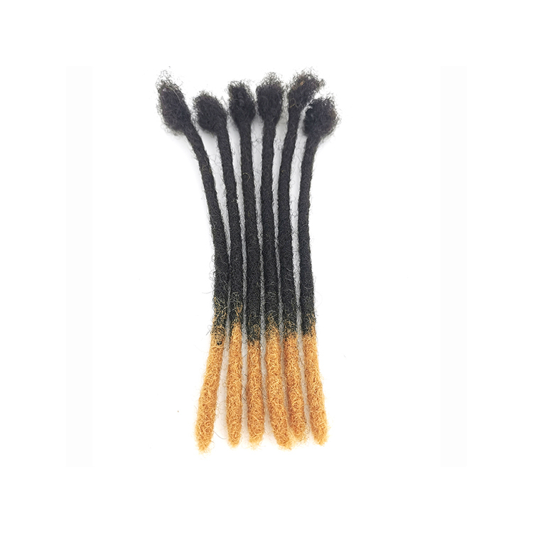 Vast Hair Dreadlocks Extensions 100% Human Loc Hair Soft Dreadlocks Cheveux Humains for Men/women thumbnail 4