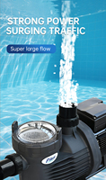 PIKES 2026 WPB Elektrische Poolpumpe 1,5 PS Energieeffizient Hoher Durchfluss Filterpatrone 220-240/380V Geräuscharm