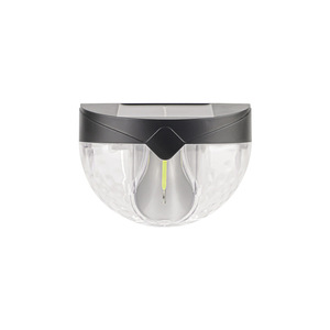 Lampe murale solaire d'extérieur, lumière LED de jardin, diffuseur en polycarbonate, angle de faisceau de 20 degrés, étanche, pour la décoration de Patio, de terrasse et de cour - Product Image 1