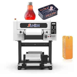 Sunika厂家直销直接对面单程摇动30厘米小型紫外dtf打印机，带爱普生f1080打印头
