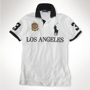 Camiseta Casual para Hombre, Ecológica, Bordada, de Punto, 100% Algodón, Manga Corta, Cuello Camisero, Talla Grande, Deportiva - Product Image 3