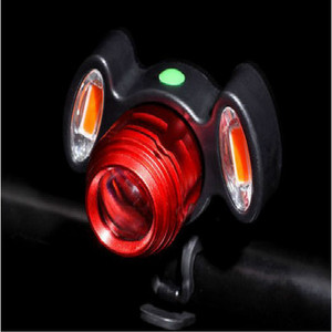 Luz Led para bicicleta de conducción nocturna, resistente al agua, Ipx5, 4 modos, aleación de aluminio, negro, rojo, azul, recargable por USB, accesorio para ciclismo - Product Image 3