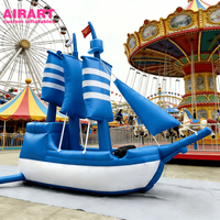 Bateau gonflable géant publicitaire pour plusieurs personnes, bateau gonflable géant pour accessoires de scène et canoë gonflable