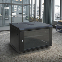 Meilleur rack de serveur de 19 pouces, profondeur 600 mm, 4U 22U, armoire réseau murale en acier SPCC en stock