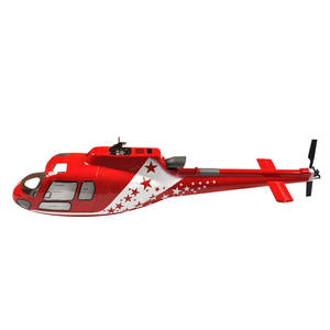 RC 가스 헬리콥터 동체 470 크기 AS350 Airzermatt 그림 키트 버전 장난감 - Product Image 2