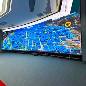 Écran d'affichage LED pliable GOB P1.2 P1.5 P1.8 P2.5, bannière numérique intérieure Plug & <span class=keywords><strong>Play</strong></span> avec support totem pour magasin - Product Image 1