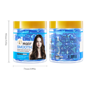 Minyak esensial perawatan rambut, kapsul minyak esensial SADOER polipeptide Keratin perawatan rambut lembut - Product Image 6