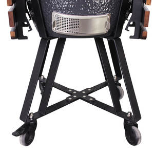 Auplex <span class=keywords><strong>Brasero</strong></span> Kamado Fumoir en céramique 18 pouces Camping Extérieur BBQ <span class=keywords><strong>Barbecue</strong></span> Grill <span class=keywords><strong>Barbecue</strong></span> - Product Image 3