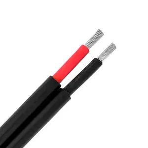 Câble électrique tinker en cuivre, 2x6 mm², 2*4 mm², câble PV à 2 fils