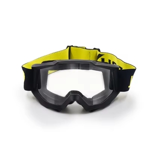 Jiepolly biểu tượng tùy chỉnh ngoài trời Windproof thể thao kính xe máy cưỡi UV400 Tear offs roll off Goggle Motocross Racing Kính - Product Image 1