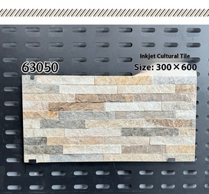 Cổ văn hóa Đá Ngoài Trời biệt thự bên ngoài bức tường gạch 300x600 cho nông thôn tự xây dựng nhà chia bề mặt kết thúc - Product Image 6