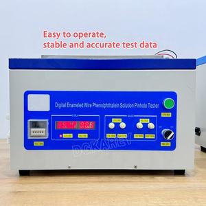 Emaye Kaplı Tel Delik Tespit Cihazı Fenolftalein Çözeltisi <span class=keywords><strong>Test</strong></span> Cihazı Rotor Trafo Tuzlu Su Kabarcık Tespit Ekipmanı - Product Image 3