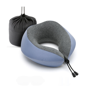 Almohada Ortopédica de <span class=keywords><strong>Viaje</strong></span> al por Mayor, Almohada de Espuma Viscoelástica Plegable para el Cuello, <span class=keywords><strong>Kit</strong></span> de <span class=keywords><strong>Viaje</strong></span> en Avión - Product Image 1
