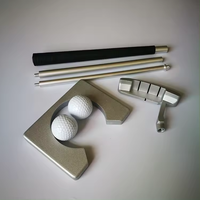 Kit d'entraînement de golf intérieur et extérieur Offre Spéciale Ensemble de putter de golf Mini kit de pratique d'équipement de golf portable avec balle de putter détachable