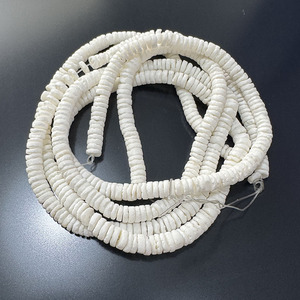 <span class=keywords><strong>Perles</strong></span> <span class=keywords><strong>de</strong></span> coquillage Heishi blanches naturelles des Philippines, coupées à la main, 60 cm, 2-3 mm, 3-4 mm, 4-5 mm, 5-7 mm, pour la fabrication <span class=keywords><strong>de</strong></span> bijoux et d'espacesurs - Product Image 4