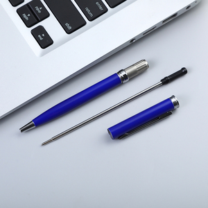 Nuevo Bolígrafo de Lujo de Metal Negro para Negocios más Vendido, <span class=keywords><strong>Regalo</strong></span> para Hotel y <span class=keywords><strong>Boda</strong></span>, Bolígrafo Giratorio Delgado con Logotipo Personalizado Aceptado - Product Image 5