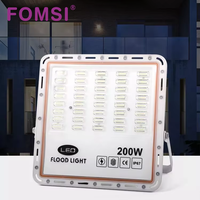Reflector LED de Aluminio FOMSI IP67 a Prueba de Agua de 50W-600W, Disipación de Calor Eficiente, Luz de Alta Luminosidad para Exteriores, para Estadios