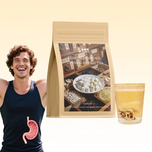 Bebida Herbal Orgánica China 100% Natural para Eliminar la Humedad y el Mal Aliento, Tratamiento con Té de Job's Tears, Poria y Ñame - Product Image 5