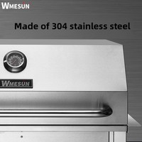 Grille de barbecue de table en acier inoxydable sans fumée intégrée pour une cuisson en plein air pratique Barbecue électrique intégré