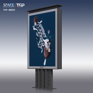 LED <span class=keywords><strong>Scrolling</strong></span> Billboard Lightboxes Quảng Cáo Ngoài Trời LED Backlit Đồ Nội Thất Đường Phố Một Bên Hộp Đèn CuộN Moden Street - Product Image 6